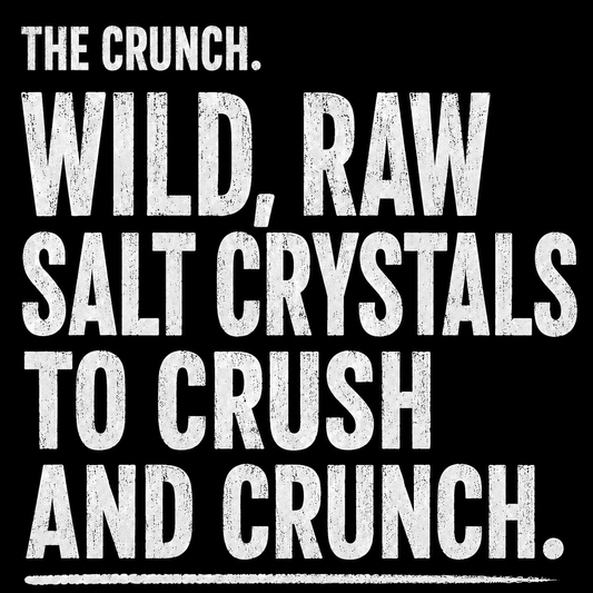 Extra Coarse Wild Crystal Sea Salt (Raw Salt)