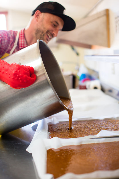 Salted Honey Caramels