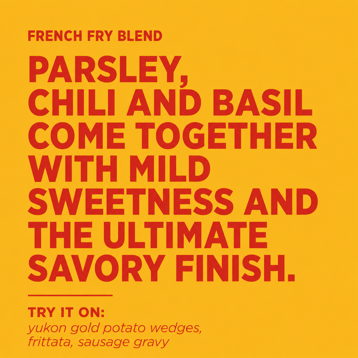 French Fry Blend