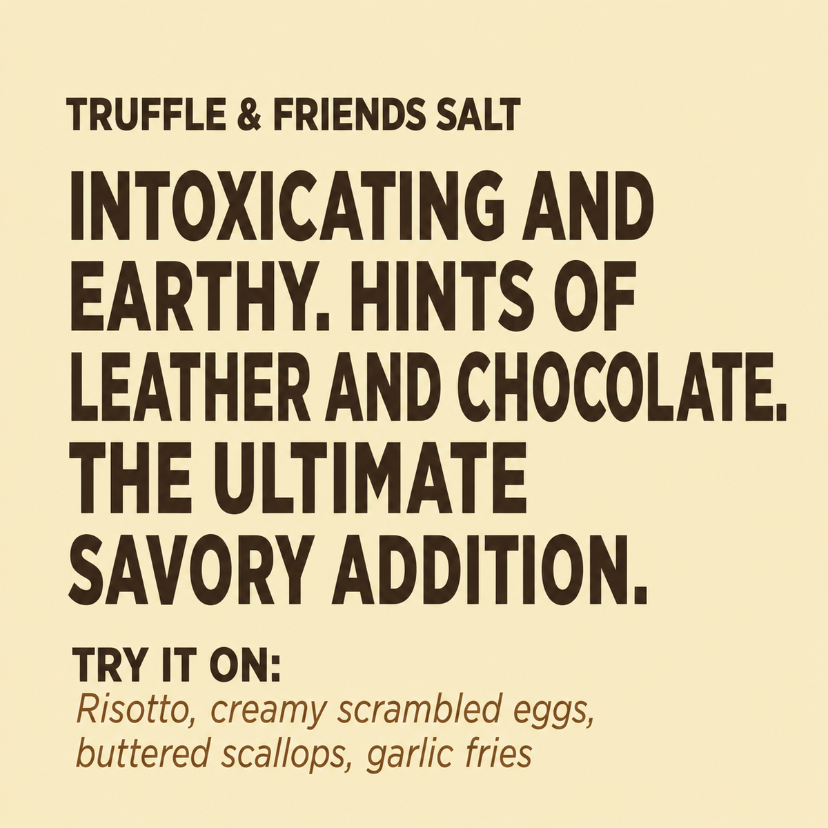 Truffle and Friends Salt