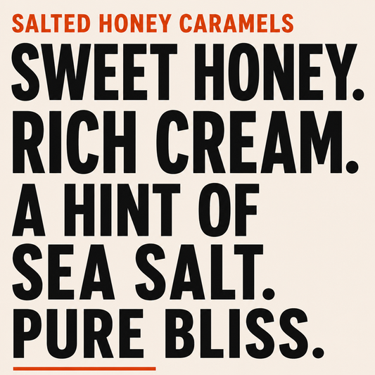 Salted Honey Caramels