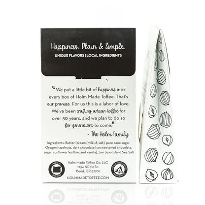 Holm Made Toffee X San Juan Sea Salt